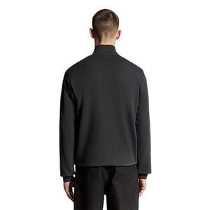Lyle & Scott Mens Quarter Zip Sweatshirt / Gunmetal